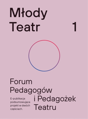 Publikacja podsumowująca projekt Młody Teatr i Forum Pedagogów i Pedagożek Teatru